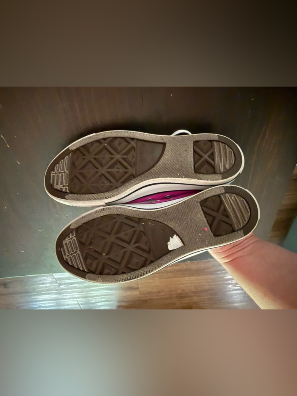 Hot pink converse 7.5 women’s - Picture 6 of 8